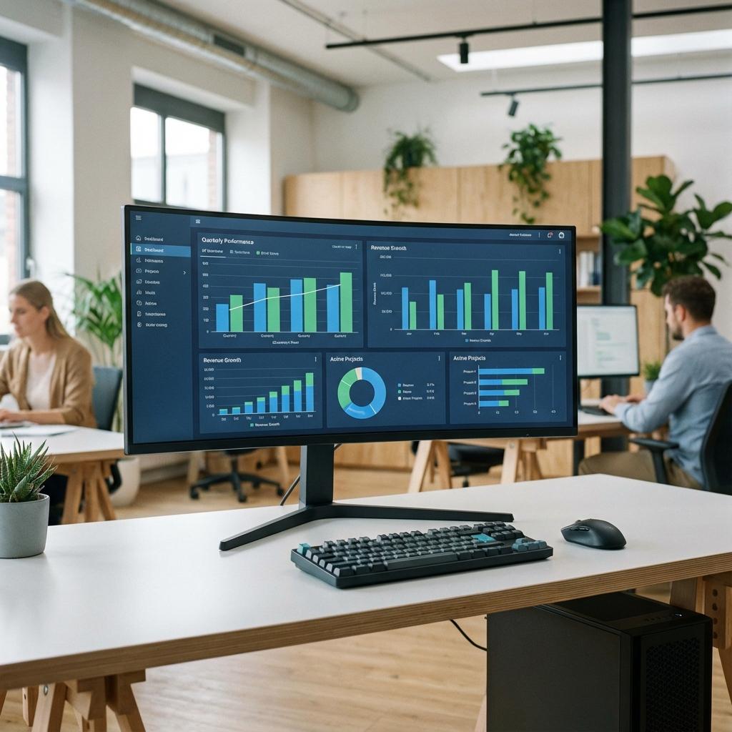 Business software hosted on Verito dedicated server