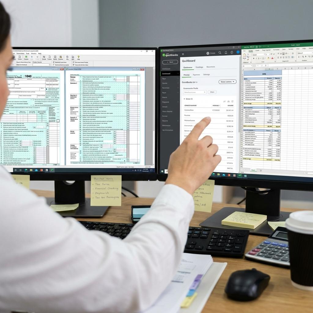 Multiple tax and accounting applications running together