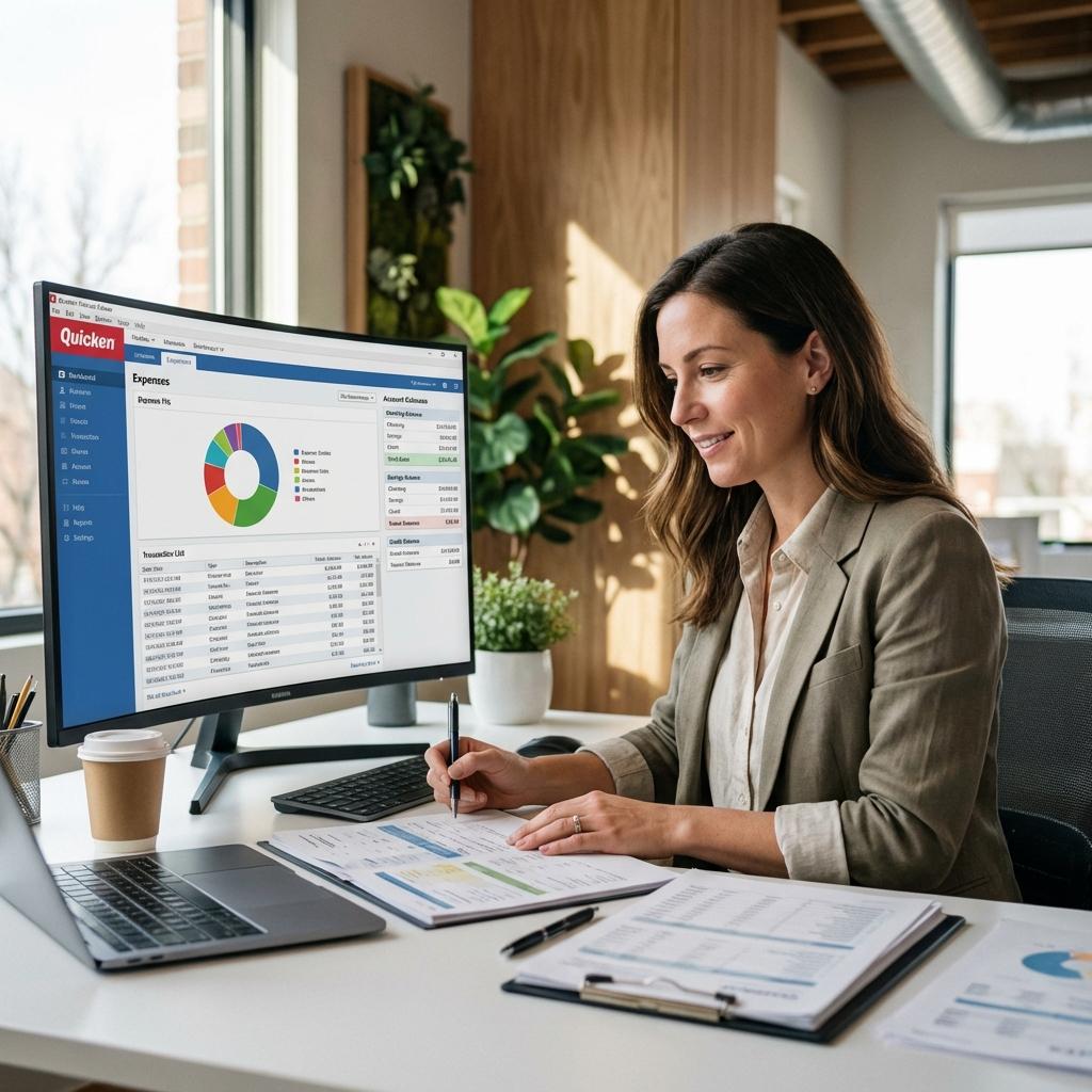 Quicken personal finance software hosted on Verito dedicated server